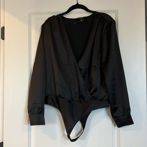 Rachel Zoe Satin Body suit